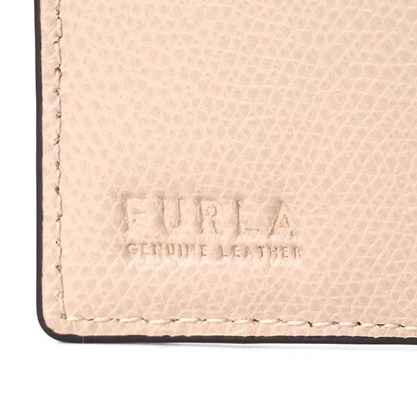 FURLA 二つ折り財布 CAMELIA WP00304-ARE000-B4L00 フルラ 財布 レディース 二つ折り財布 レザー ベージュ FURLA