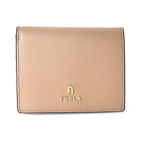 並行輸入 フルラ 2つ折り財布 FURLA カメリア WP00304-AX0733-1257S-1-007レディース ベージュ系 | FURLA