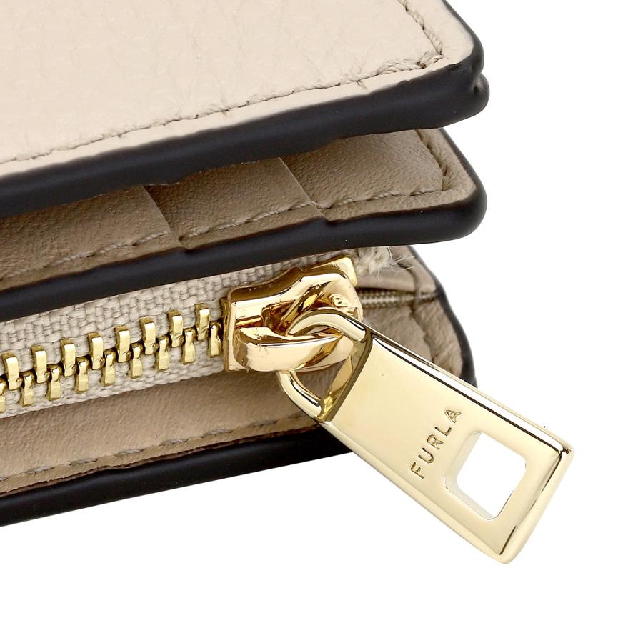 並行輸入 フルラ 2つ折り財布 FURLA カメリア WP00307 HSF000 2255S 1 007レディース ベージュ | FURLA | 06