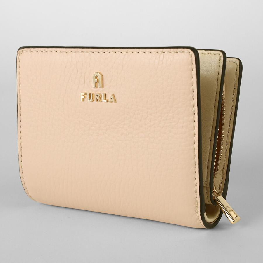並行輸入 フルラ 2つ折り財布 FURLA カメリア WP00307 HSF000 93300 レディース ベージュ | FURLA | 03