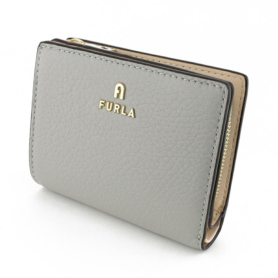 並行輸入 フルラ 2つ折り財布 FURLA カメリア WP00307 HSF000 3291S 1007レディース グレー 灰色 | FURLA | 03