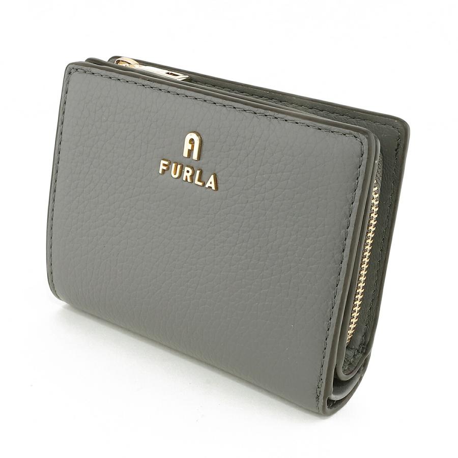 並行輸入 フルラ 2つ折り財布 FURLA カメリア WP00307 HSF000 2269S 1007レディース グレー 灰色 | FURLA | 03