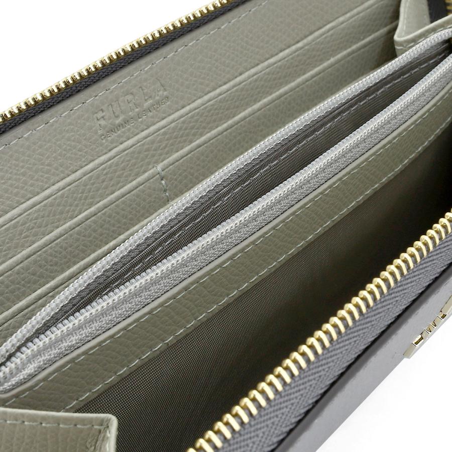 並行輸入 フルラ 長財布(ラウンドファスナー) FURLA カメリア WP00313 ARE000 2505S 1 007レディース グレー グレージュ | FURLA | 05