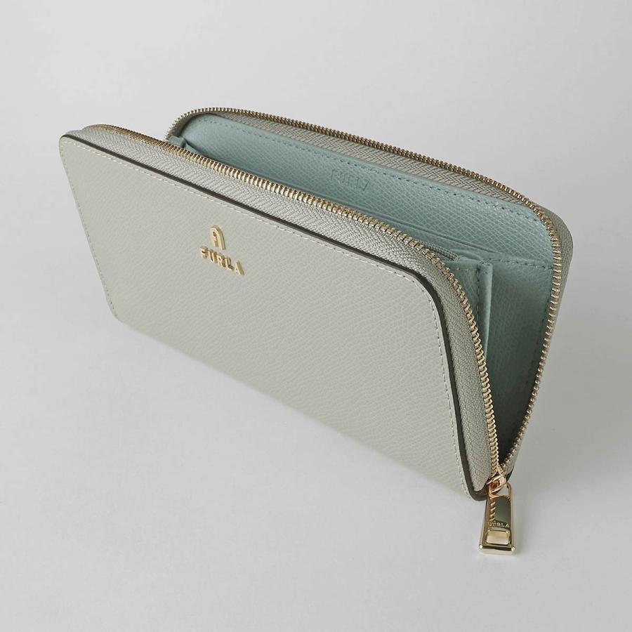 並行輸入 フルラ 長財布(ラウンドファスナー) FURLA カメリア WP00313 ARE000 4060S 1 007レディース グレー 灰色 | FURLA | 03