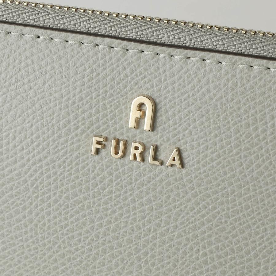 並行輸入 フルラ 長財布(ラウンドファスナー) FURLA カメリア WP00313 ARE000 4060S 1 007レディース グレー 灰色 | FURLA | 08