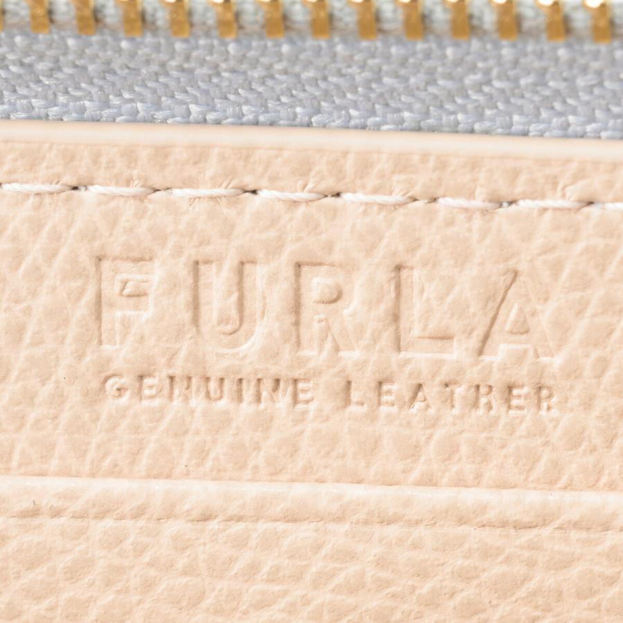 並行輸入 フルラ 長財布(ラウンドファスナー) FURLA カメリア WP00313 ARE000 3593S 1 007レディース ライトブルー 水色 | FURLA | 07