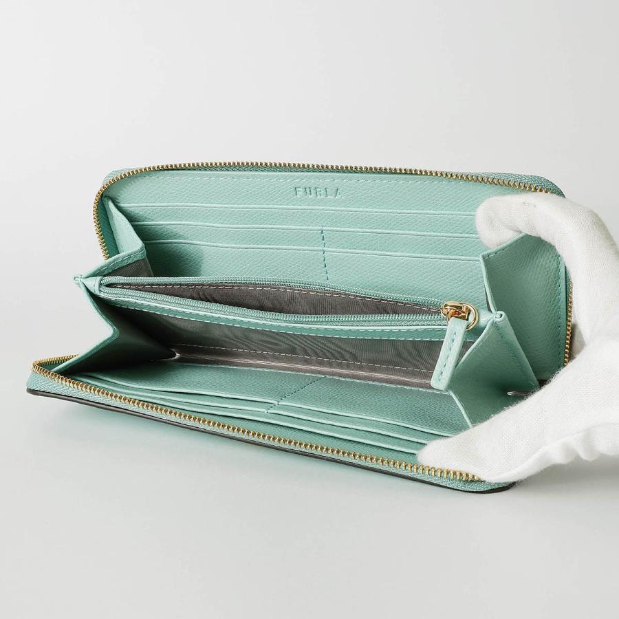 並行輸入 フルラ 長財布(ラウンドファスナー) FURLA カメリア WP00313 ARE000 AQ000 1 007レディース ライトブルー 水色 | FURLA | 04
