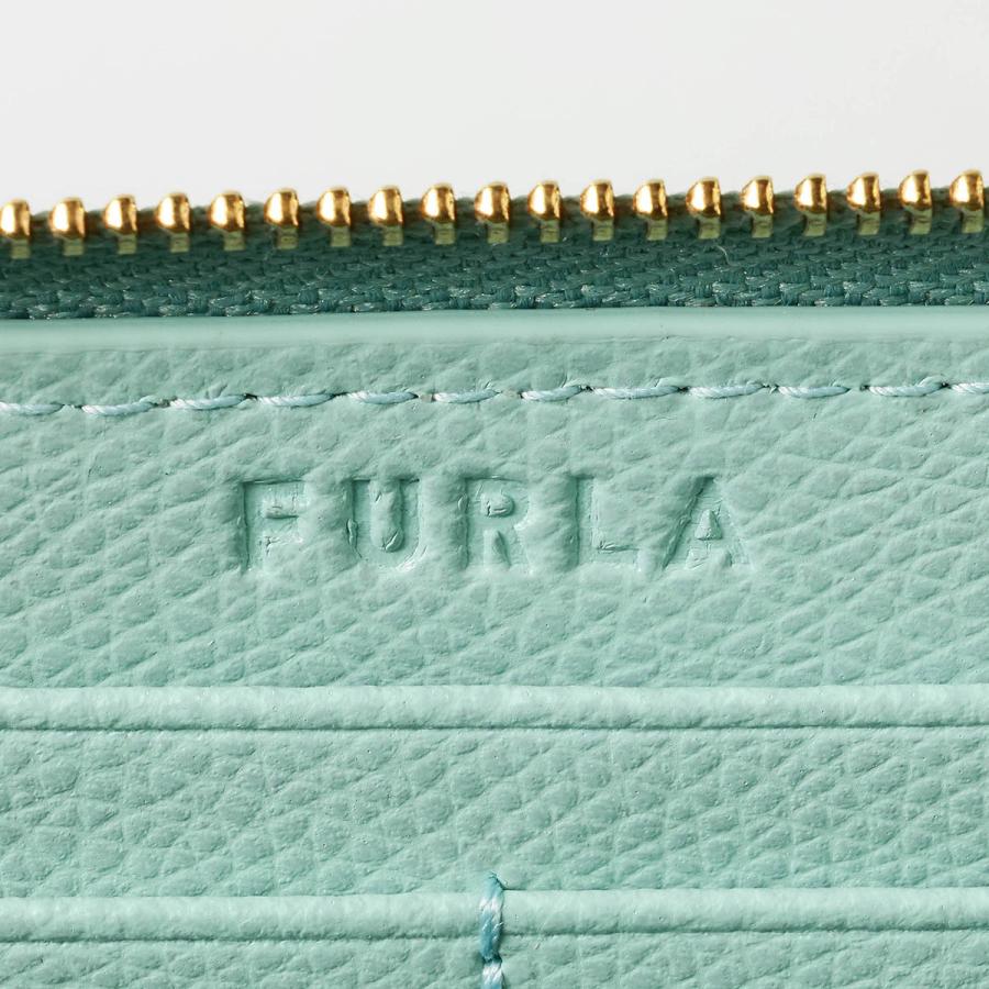 並行輸入 フルラ 長財布(ラウンドファスナー) FURLA カメリア WP00313 ARE000 AQ000 1 007レディース ライトブルー 水色 | FURLA | 06