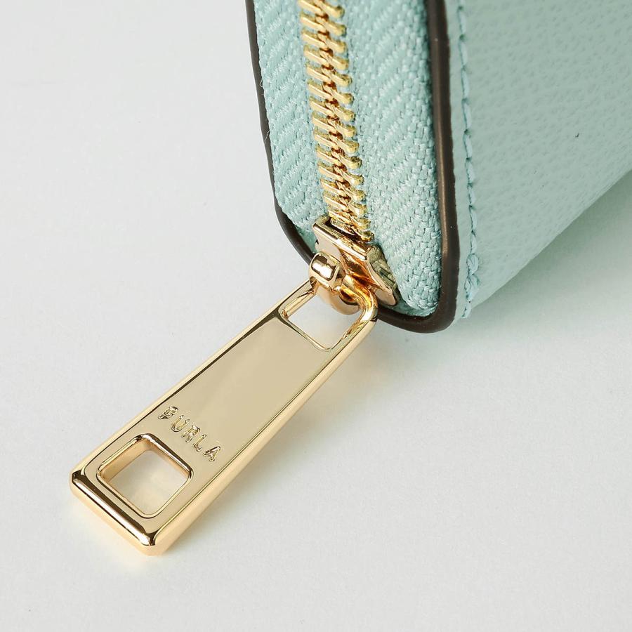 並行輸入 フルラ 長財布(ラウンドファスナー) FURLA カメリア WP00313 ARE000 AQ000 1 007レディース ライトブルー 水色 | FURLA | 07