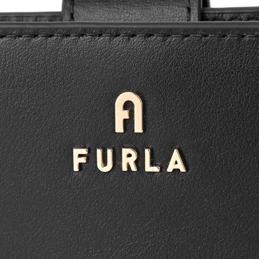 並行輸入 フルラ 2つ折り財布 FURLA カメリア WP00314 AX0733 O6000 1 007 77レディース ブラック 黒 | FURLA | 07