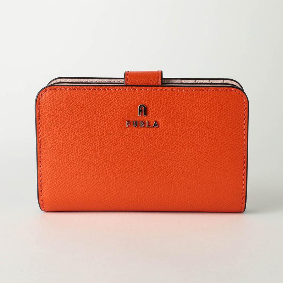 並行輸入 フルラ 2つ折り財布 FURLA カメリア WP00314 ARE000 4058S 1 007レディース オレンジ | FURLA