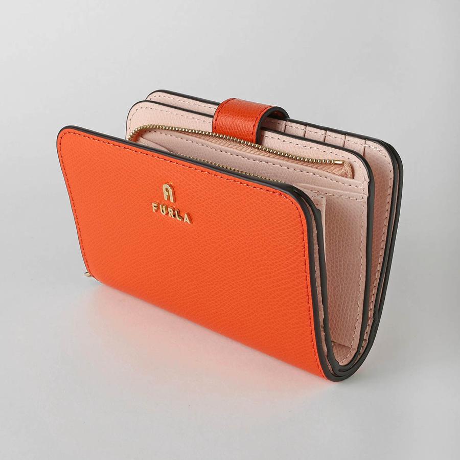 並行輸入 フルラ 2つ折り財布 FURLA カメリア WP00314 ARE000 4058S 1 007レディース オレンジ | FURLA | 03
