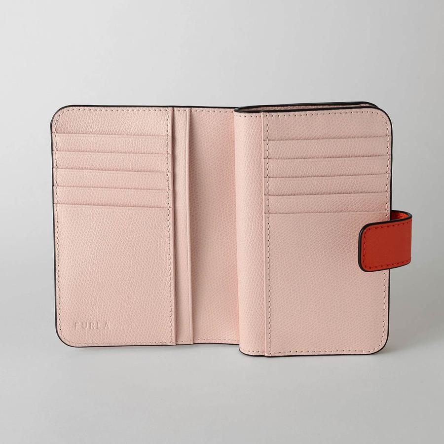 並行輸入 フルラ 2つ折り財布 FURLA カメリア WP00314 ARE000 4058S 1 007レディース オレンジ | FURLA | 04