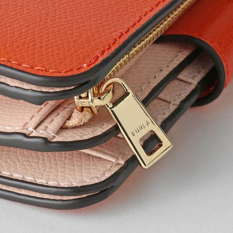 並行輸入 フルラ 2つ折り財布 FURLA カメリア WP00314 ARE000 4058S 1 007レディース オレンジ | FURLA | 07