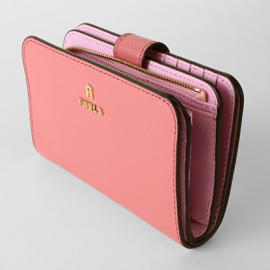 並行輸入 フルラ 2つ折り財布 カメリア WP00314 ARE000 4302S 1 007 お値段見直しました【旧価格 ￥19,800】 | FURLA | 03