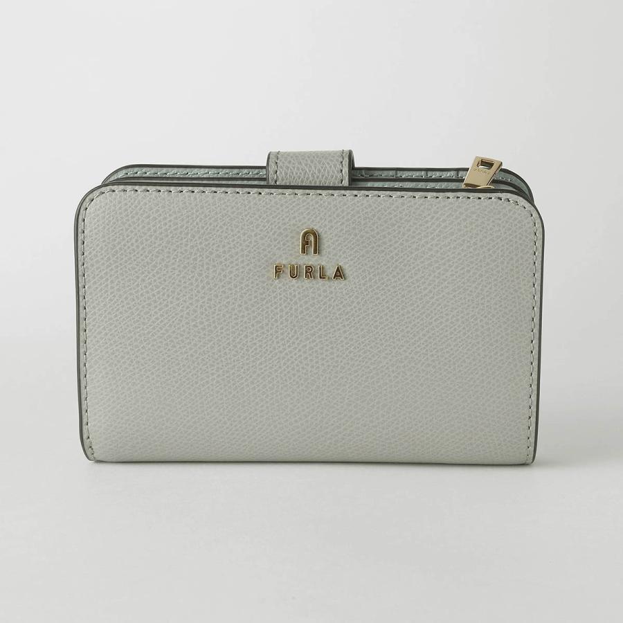 並行輸入 フルラ 2つ折り財布 FURLA カメリア WP00314 ARE000 4060S 1 007レディース グレー 灰色 | FURLA