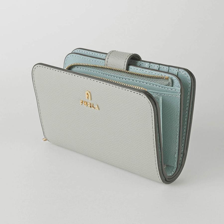 並行輸入 フルラ 2つ折り財布 FURLA カメリア WP00314 ARE000 4060S 1 007レディース グレー 灰色 | FURLA | 03