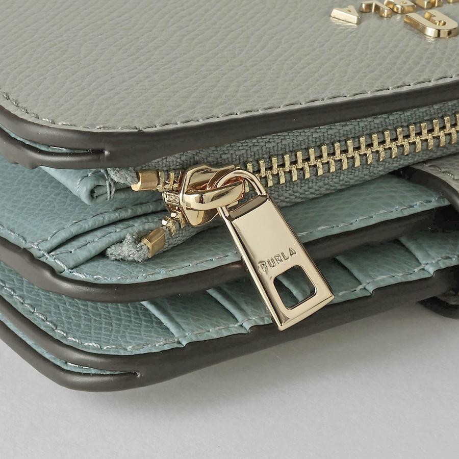 並行輸入 フルラ 2つ折り財布 FURLA カメリア WP00314 ARE000 4060S 1 007レディース グレー 灰色 | FURLA | 07