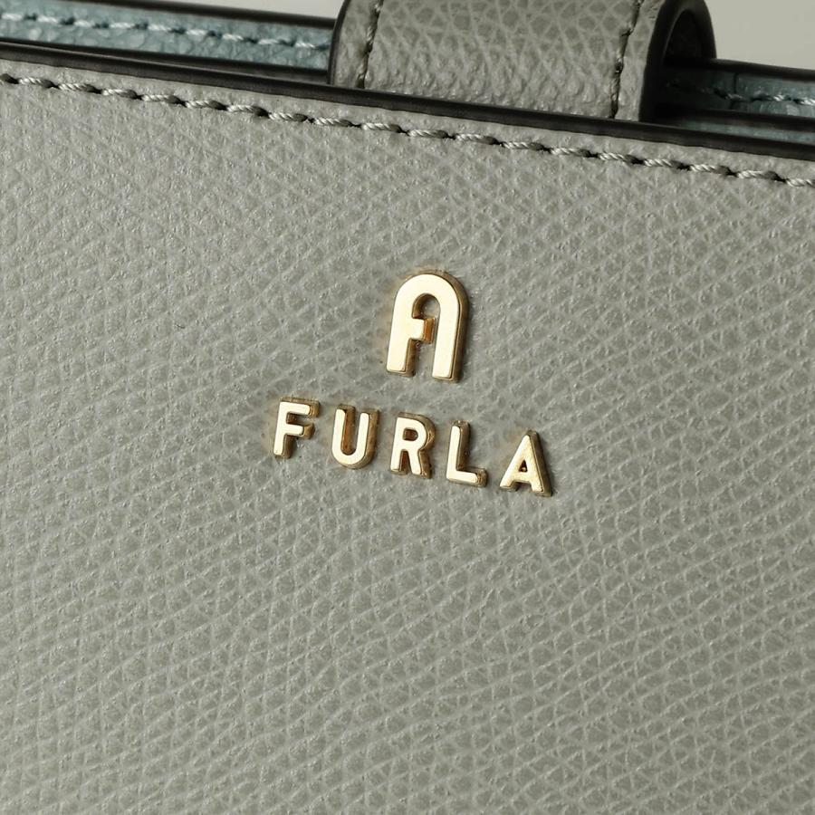 並行輸入 フルラ 2つ折り財布 FURLA カメリア WP00314 ARE000 4060S 1 007レディース グレー 灰色 | FURLA | 08