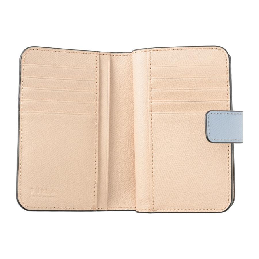 並行輸入 フルラ 2つ折り財布 FURLA カメリア WP00314 ARE000 3593S 1 007レディース ライトブルー 水色 | FURLA | 03