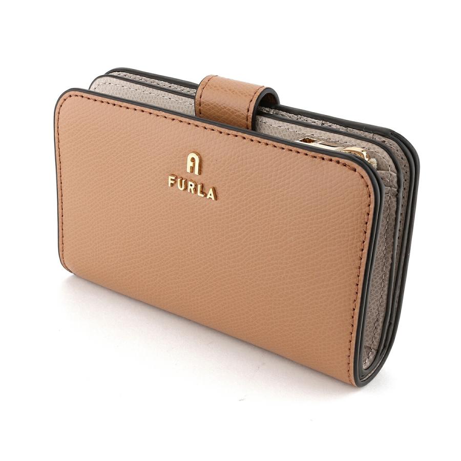 並行輸入 フルラ 2つ折り財布 FURLA カメリア WP00314 ARE000 3406S 1007レディース ブラウン 茶 | FURLA | 03