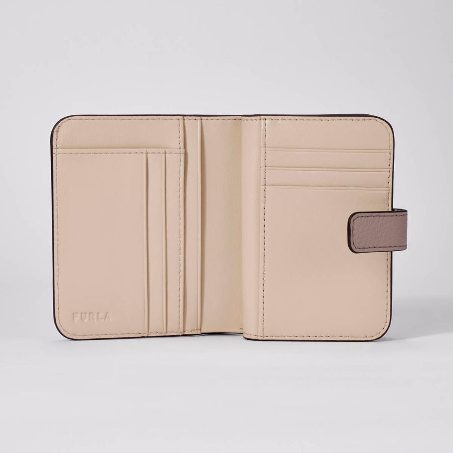 並行輸入 フルラ 2つ折り財布 FURLA カメリア WP00315 HSF000 4892S レディース グレージュ | FURLA | 04