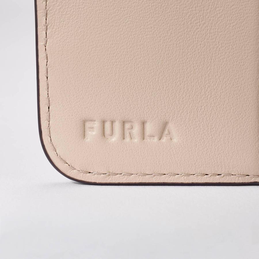 並行輸入 フルラ 2つ折り財布 FURLA カメリア WP00315 HSF000 4892S レディース グレージュ | FURLA | 08