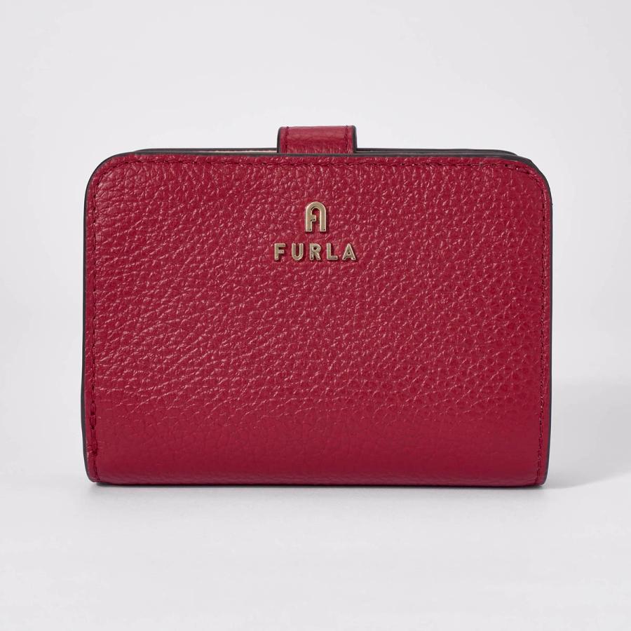 並行輸入 フルラ 2つ折り財布 FURLA カメリア WP00315 HSF000 CGQ00 レディース レッド 赤 | FURLA