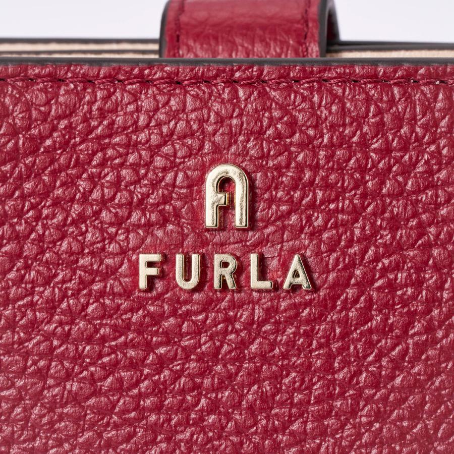 並行輸入 フルラ 2つ折り財布 FURLA カメリア WP00315 HSF000 CGQ00 レディース レッド 赤 | FURLA | 07