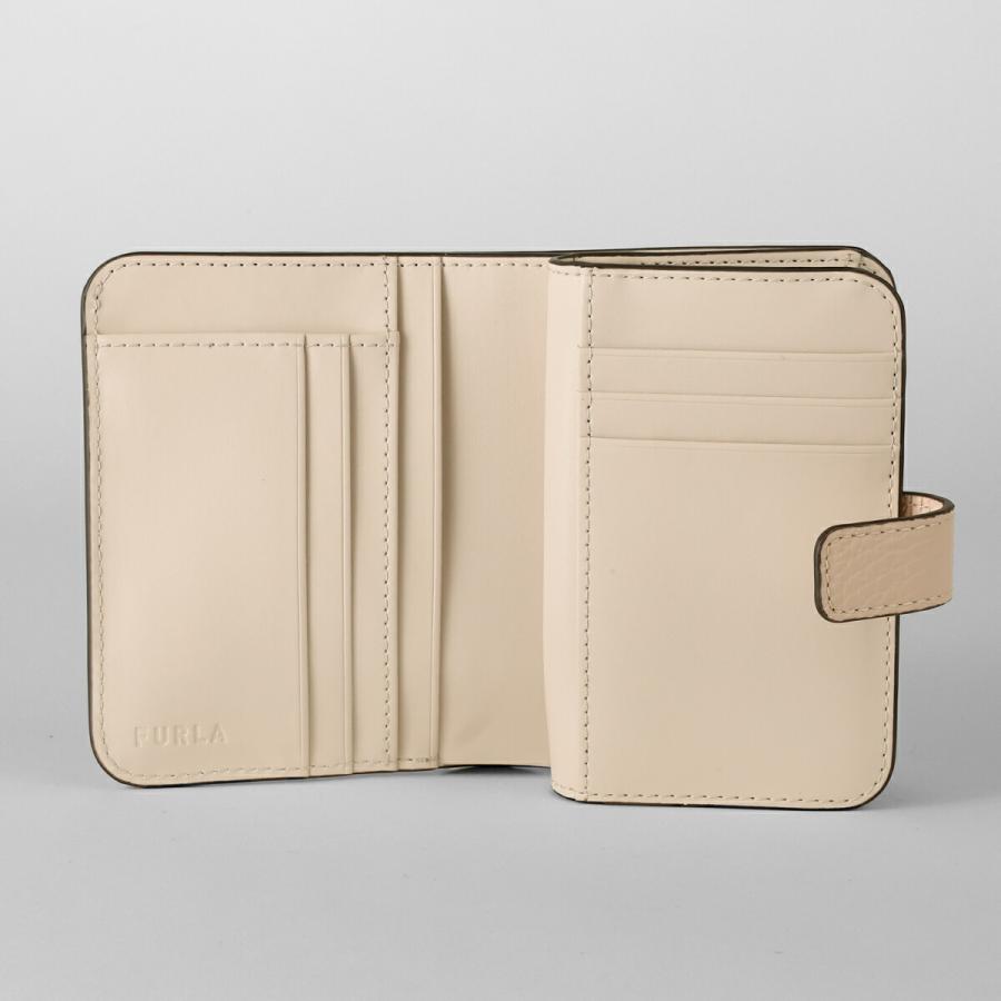 並行輸入 フルラ 2つ折り財布 FURLA カメリア WP00315 BX4433 4782S 9 001 レディース ベージュ | FURLA | 04