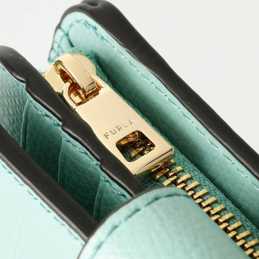 並行輸入 フルラ 2つ折り財布 FURLA カメリア WP00315 ARE000 AQ000 1 007レディース ライトブルー 水色 | FURLA | 08