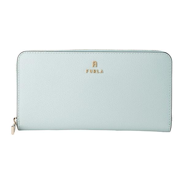 並行輸入 フルラ 長財布(ラウンドファスナー) FURLA カメリア WP00322-ARE000-1870S-1-007レディース ライトブルー 水色 | FURLA