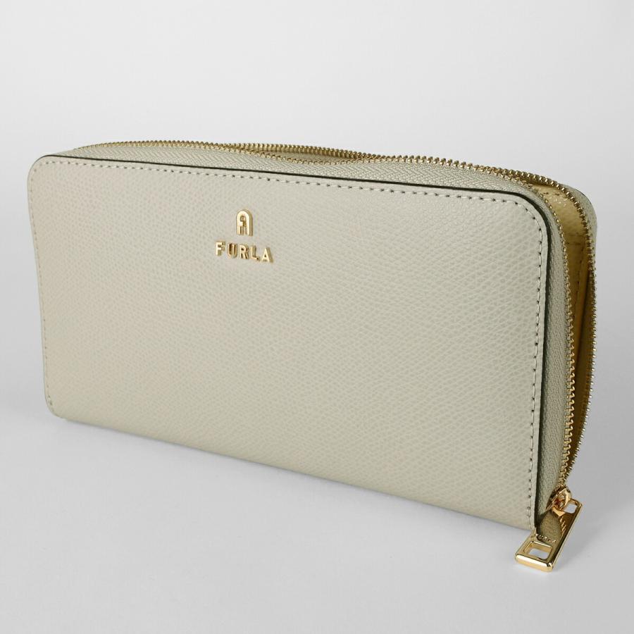 並行輸入 フルラ 長財布(ラウンドファスナー) FURLA カメリア WP00322 ARE000 4952S レディース グレー | FURLA | 03