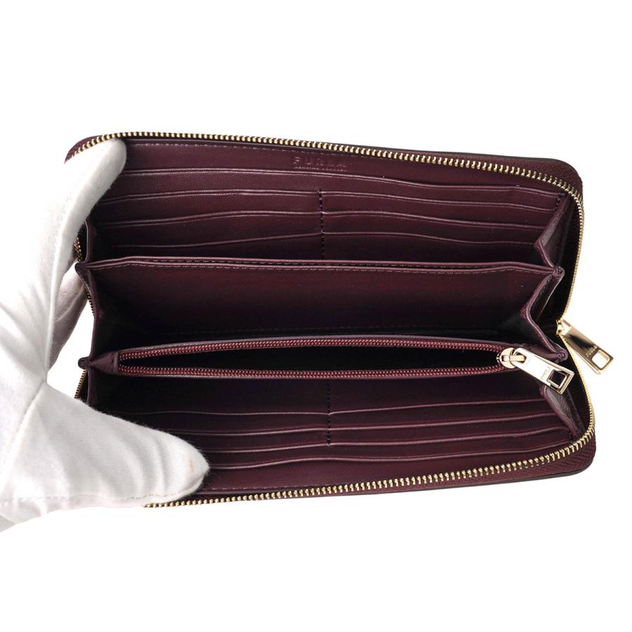 並行輸入 フルラ 長財布(ラウンドファスナー) FURLA カメリア WP00322 AX0733 2516S 1 007 83レディース ワインレッド 赤 | FURLA | 03
