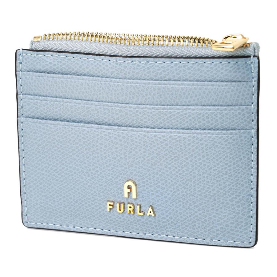 並行輸入 フルラ カードケース FURLA カメリア WP00388 ARE000 55000 1 007レディース ライトブルー 水色 | FURLA | 03