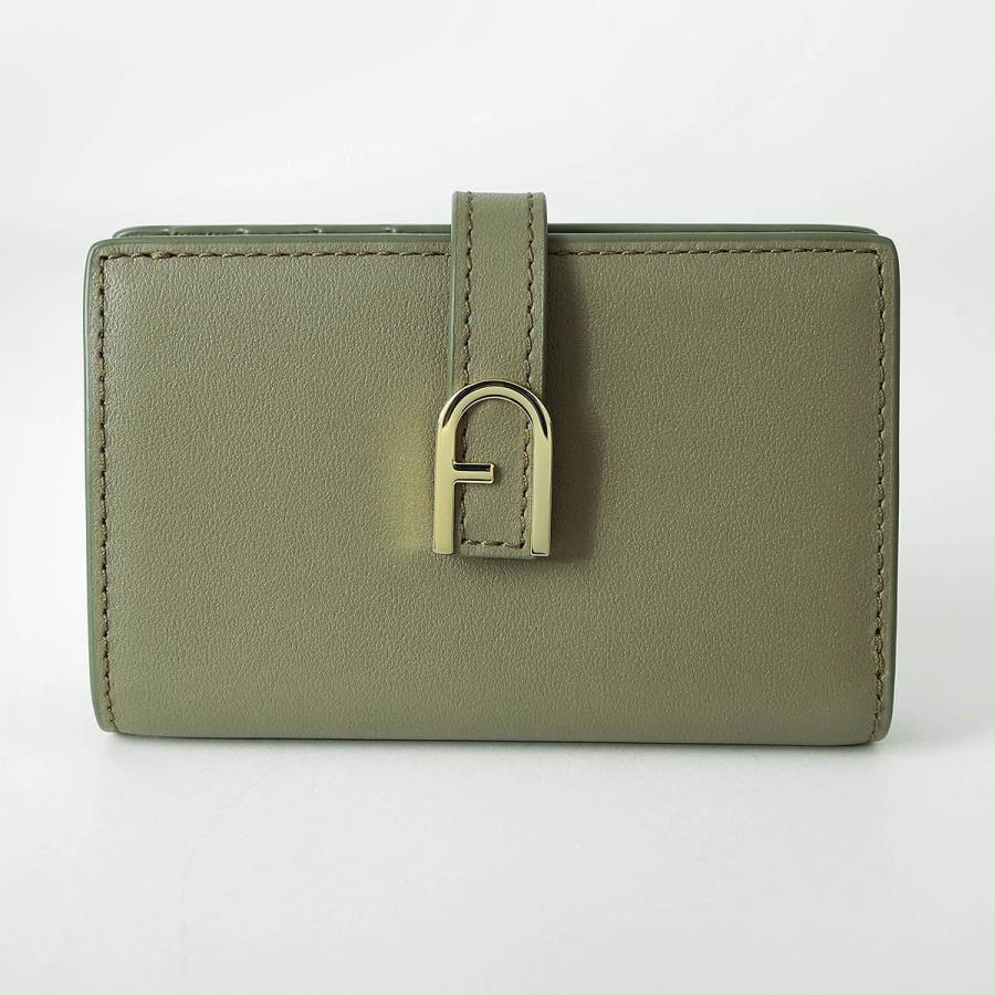 並行輸入 フルラ 2つ折り財布 FURLA フロー WP00401 BX2045 2810S 1 007レディース カーキグリーン | FURLA