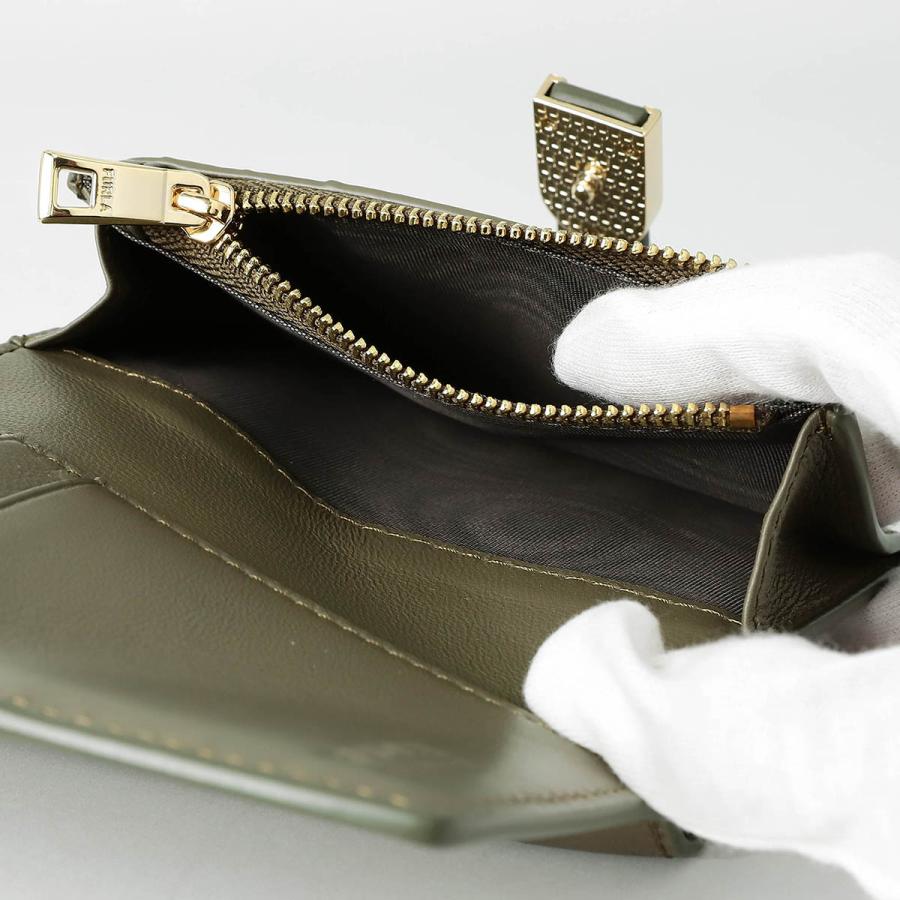 並行輸入 フルラ 2つ折り財布 FURLA フロー WP00401 BX2045 2810S 1 007レディース カーキグリーン | FURLA | 06