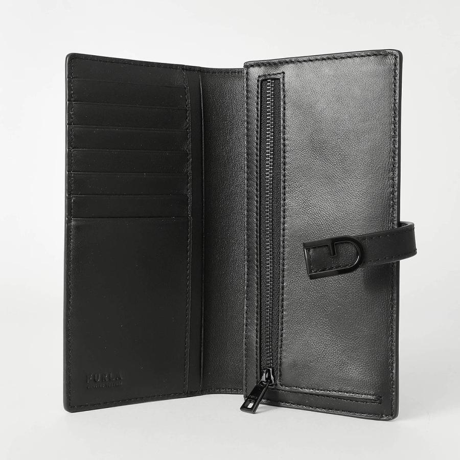 【さっちん】【新品未使用】FURLA ブラック　長財布 FURLA フルラ 財布 レディース 長財布 アウトレット レザー
