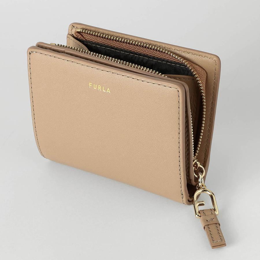 並行輸入 フルラ 2つ折り財布 FURLA ヌヴォラ WP00451 BX2045 1257S 1 007レディース ベージュ | FURLA | 03