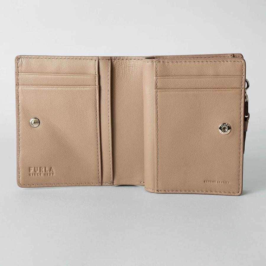 並行輸入 フルラ 2つ折り財布 FURLA ヌヴォラ WP00451 BX2045 1257S 1 007レディース ベージュ | FURLA | 05