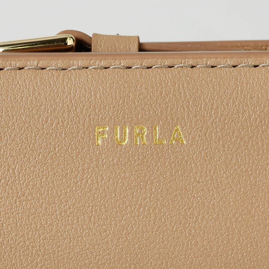 並行輸入 フルラ 2つ折り財布 FURLA ヌヴォラ WP00451 BX2045 1257S 1 007レディース ベージュ | FURLA | 06