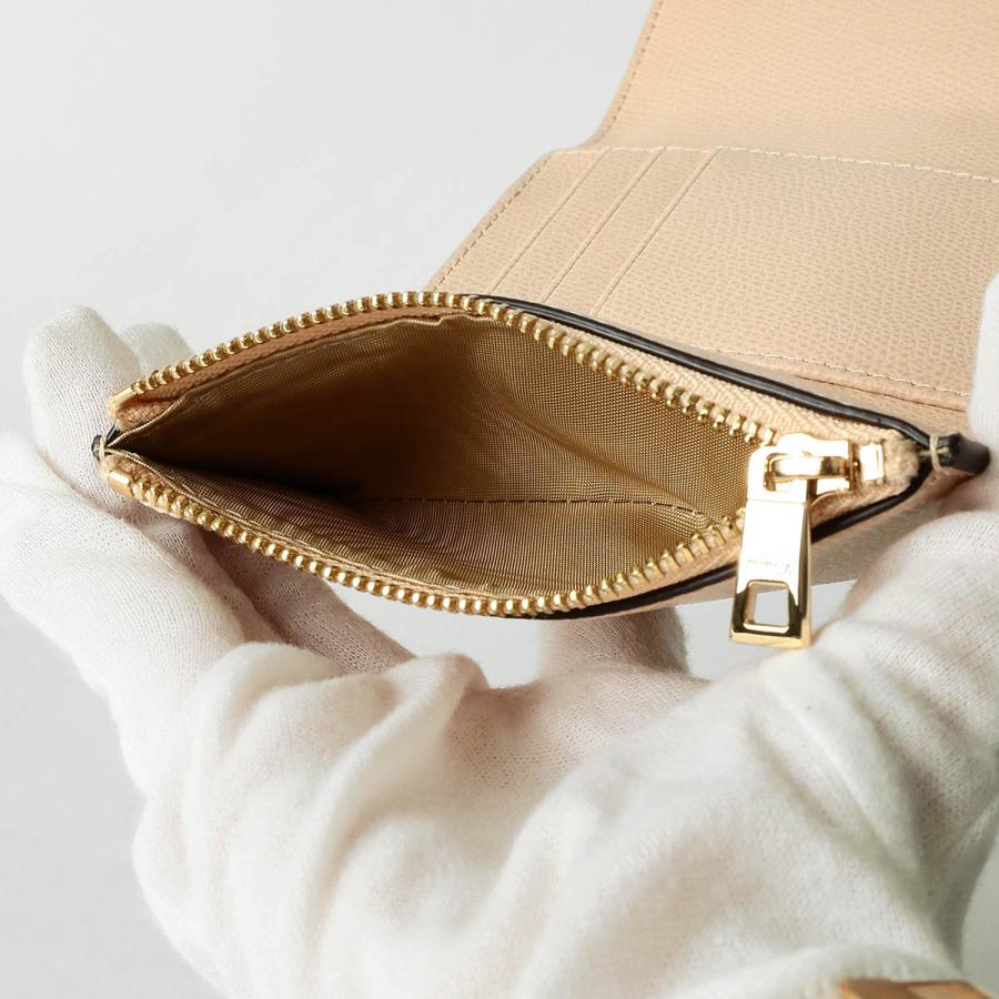 並行輸入 フルラ 3つ折り財布 FURLA カメリア WP00454 ARE000 B4L00 1 007レディース ベージュ | FURLA | 05