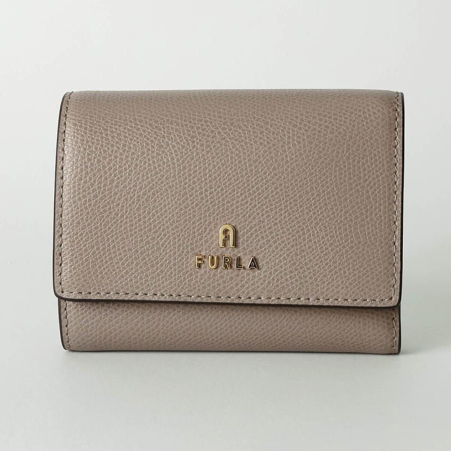並行輸入 フルラ 3つ折り財布 FURLA カメリア WP00454 ARE000 3787S 1 007レディース グレー | FURLA