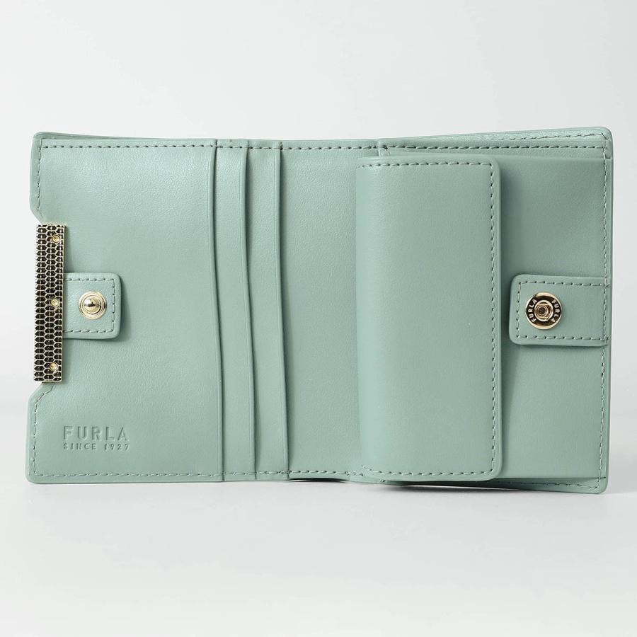 並行輸入 フルラ 2つ折り財布 FURLA ジャーダ WP00522 HSF000 3963S 1 007 レディース ライトブルー 水色 | FURLA | 04