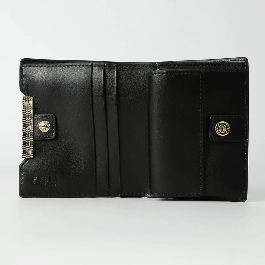 並行輸入 フルラ 2つ折り財布 FURLA ジャーダ WP00522 HSF000 O6000 1 007レディース ブラック 黒 | FURLA | 04