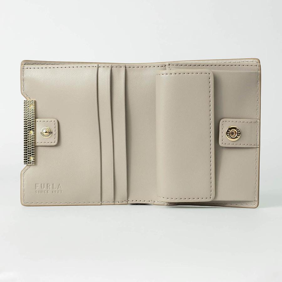 並行輸入 フルラ 2つ折り財布 FURLA ジャーダ WP00522 HSF000 2572S 1 007レディース グレージュ | FURLA | 04