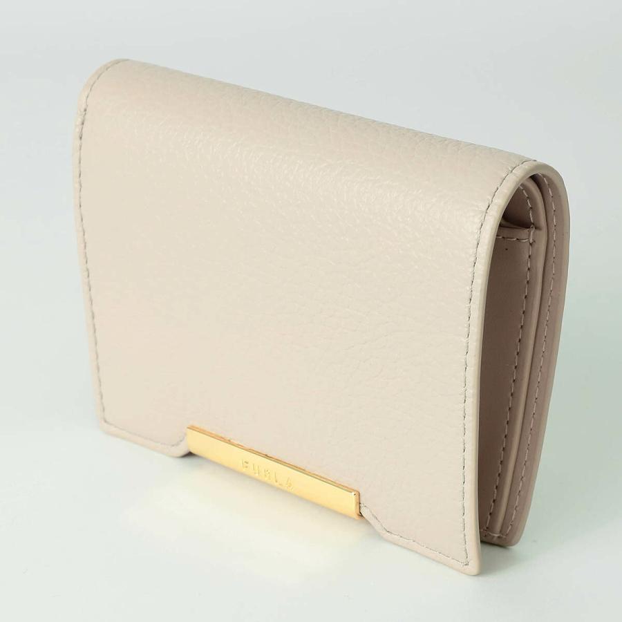 並行輸入 フルラ 2つ折り財布 FURLA ジャーダ WP00522 HSF000 VAN00 1 007レディース グレージュ | FURLA | 03