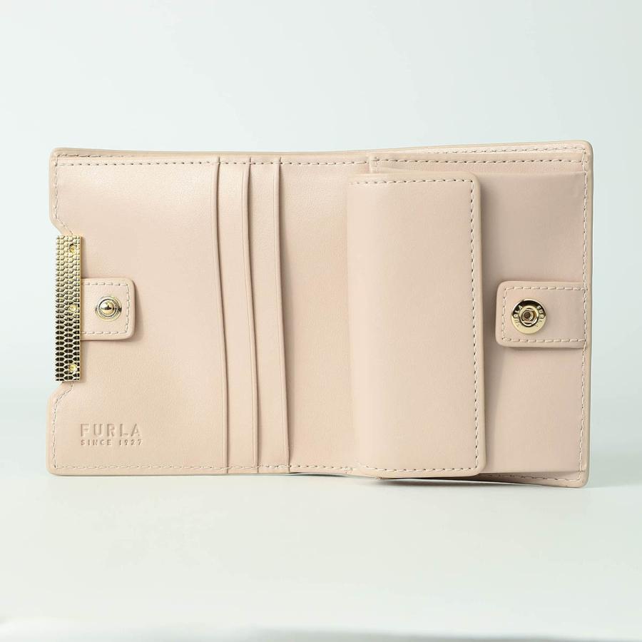 並行輸入 フルラ 2つ折り財布 FURLA ジャーダ WP00522 HSF000 VAN00 1 007レディース グレージュ | FURLA | 04