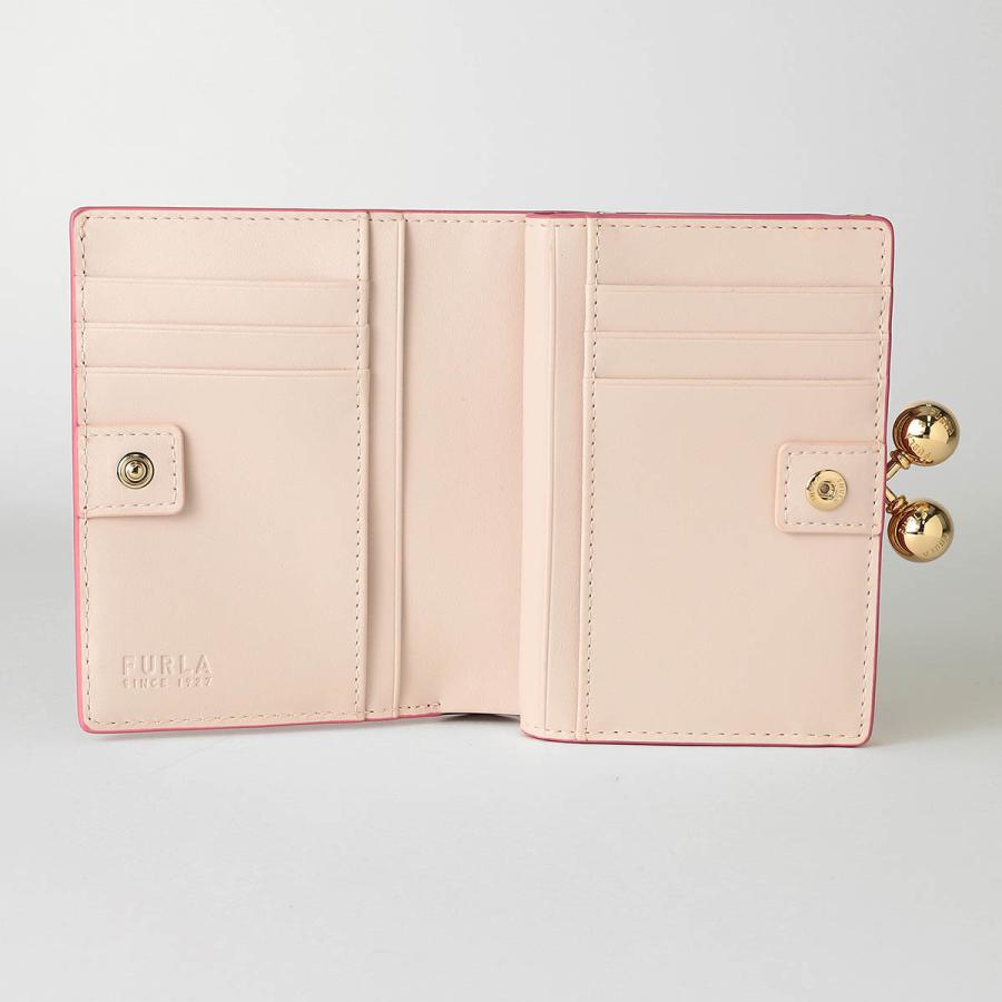 並行輸入 フルラ 2つ折り財布 FURLA ドッツ WP00541 BX3104 4147S 1 007 0レディース ピンク | FURLA | 04
