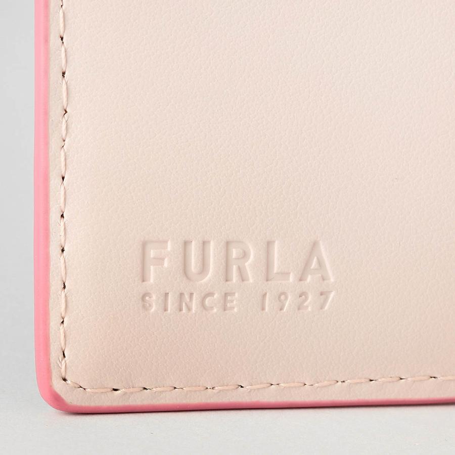 並行輸入 フルラ 2つ折り財布 FURLA ドッツ WP00541 BX3104 4147S 1 007 0レディース ピンク | FURLA | 07